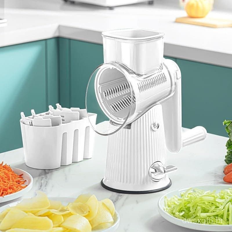 Ralador de Queijo 5 em 1 Le D'Affaires, NOVO Ralador de Queijo Rotativo 2025 com Manivela Manual, Ralador de Queijo Gour