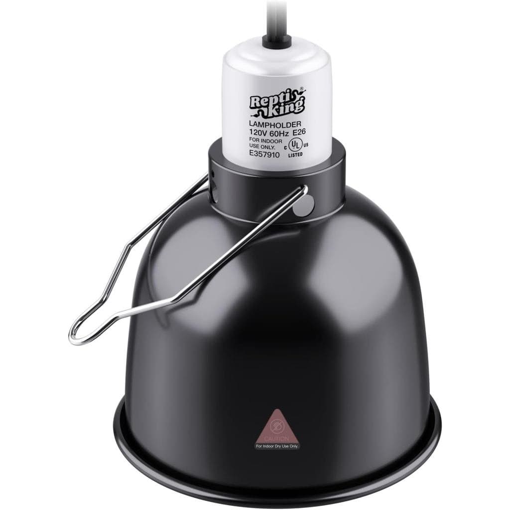 Luminária para Répteis, Cúpula Padrão de 5,5'' para Lâmpada de Aquecimento/Lâmpada de Calor/Emissor de Calor Cerâmico pa