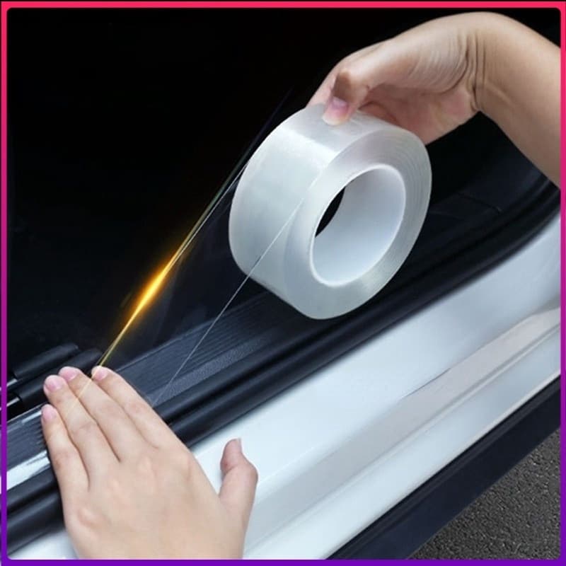 Película de Proteção para Carro 3M, Adesivo Transparente para Borda de Porta, Porta-Malas e Soleira, Adesivos e Decalque