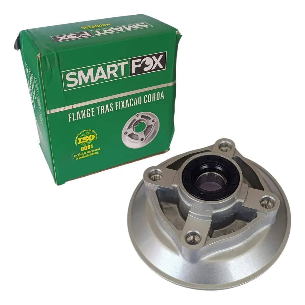 Flange Suporte Fixa Coroa Cubo Traseira Cg Fan 150 Titan Todas