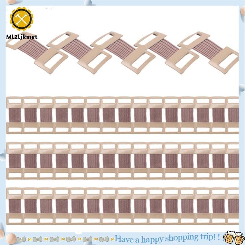 Ml2ljkmet50 Unidades De Bandagem Elástica Envoltório Clipes De Metal Elásticos Braçadeiras De Fixação Kit De Ganchos Par