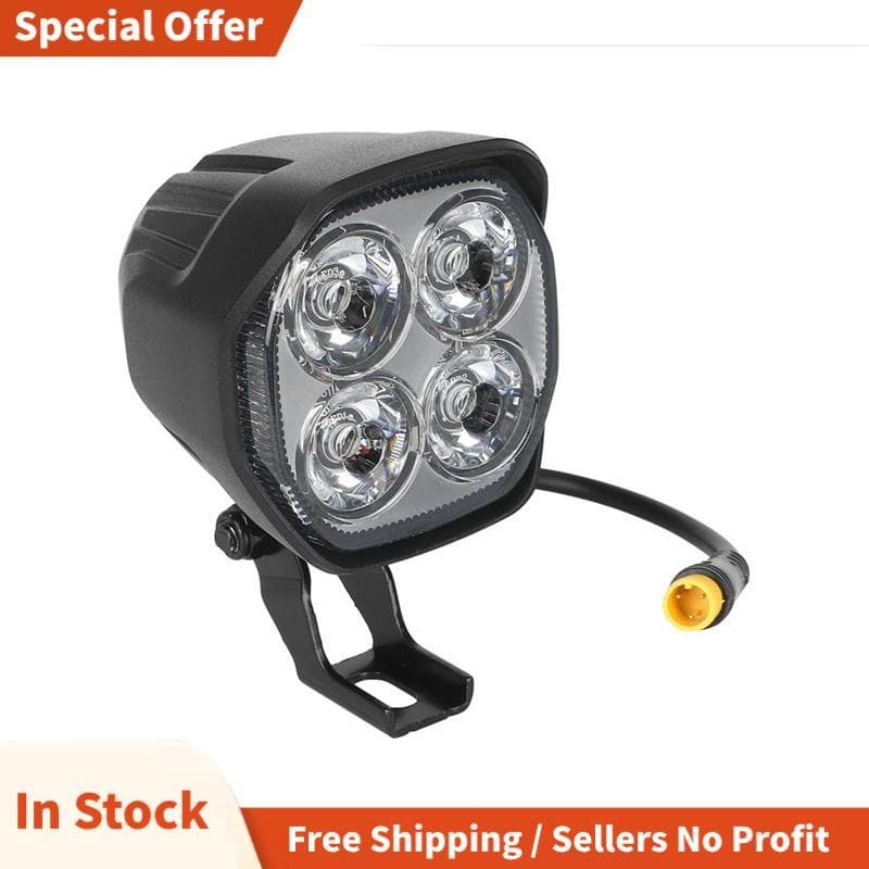 Lâmpada De Luz Frontal LED À Prova D'água Para Farol De Scooter Elétrico Peças De Reposição De Bicicleta Elétrica G2 Pro