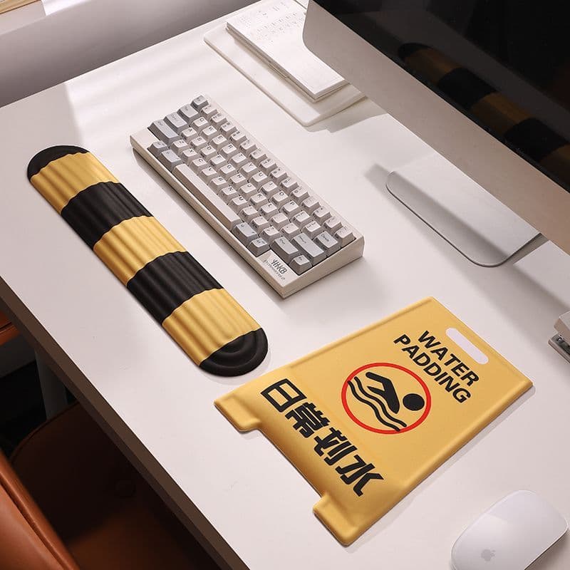 Mouse E Teclado Suporte De Pulso Almofada Proteção Resto Para PC Gamer Escritório Laptops Esteira Memória Antiderrapante