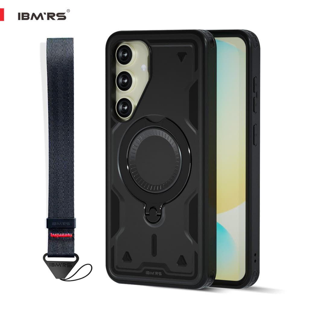Capa IBMRS Para Samsung Galaxy S26 Ultra S26 + S26 S26FE , À Prova De Choque Com Suporte E Cordão , PC + TPU 360 Armor