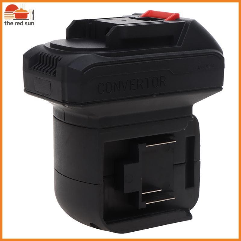 TSBR 2 Em 1 Conversor Adaptador De Bateria Para Chave De Perfuração De Impacto Maki-Ta Chaves De Fenda Luz De Trabalho U
