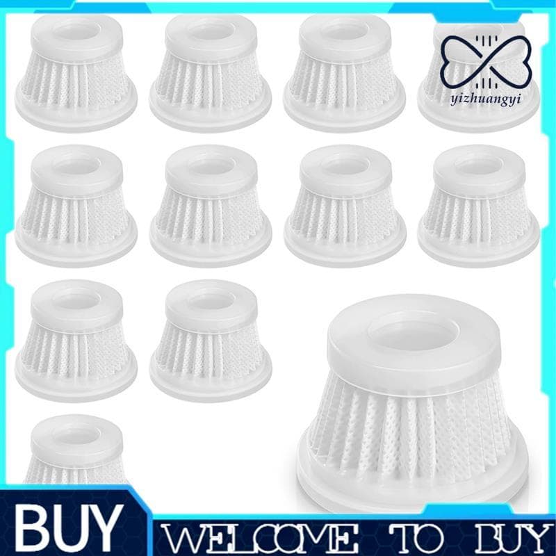 Para X12-ULTRA Mini Aspirador De Carro 12 Pcs Filtro Hepa Filtros Laváveis De Substituição