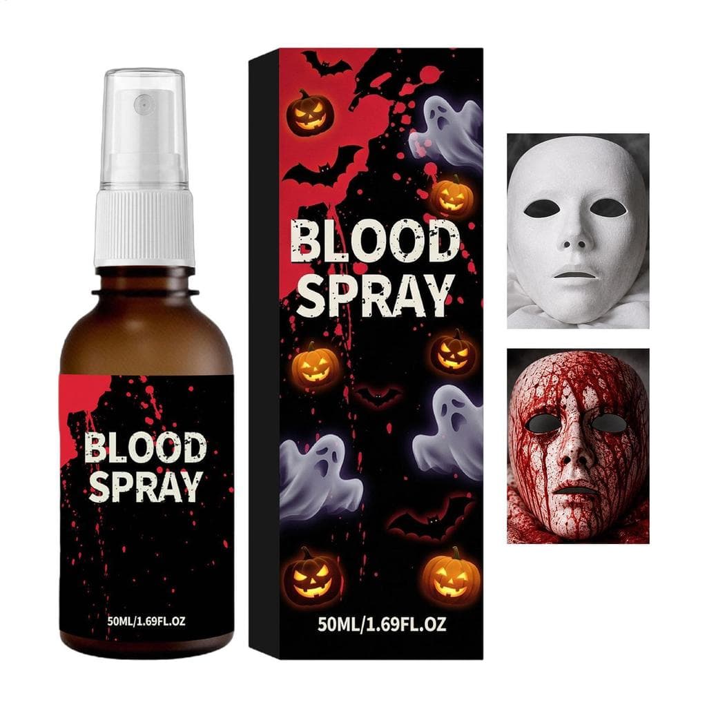 Halloween Falso Sangue 50ml Lavável Realista Corpo Spray Palco Para Cosplay hontinvn