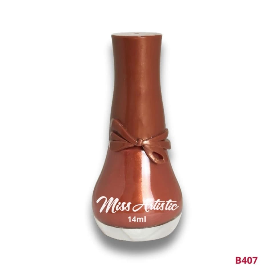 MISS ARTISTIC - Lacinho - B407 - 14ml - Cintilante Perolado