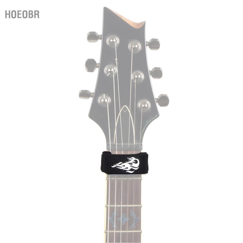 Hoeobr Hoeobr Rockhouse Cordas de guitarra Muter String Mute Fretboard Muting Wrap 18cm para guitarras elétricas