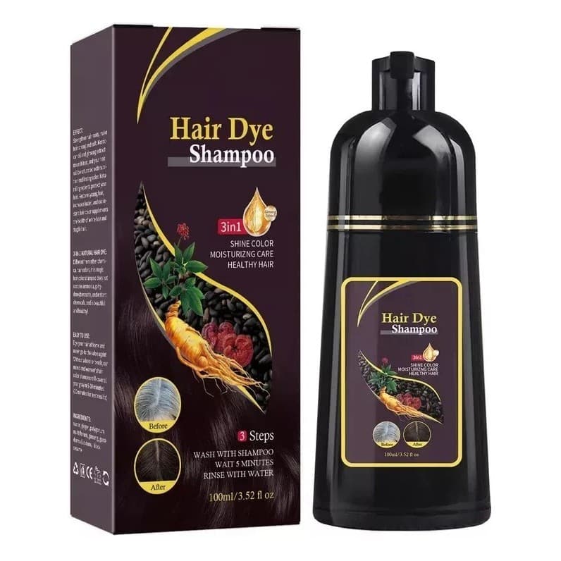 Shampoo Tonalizante para Coloração dos Cabelos e Cobertura dos Fios Brancos