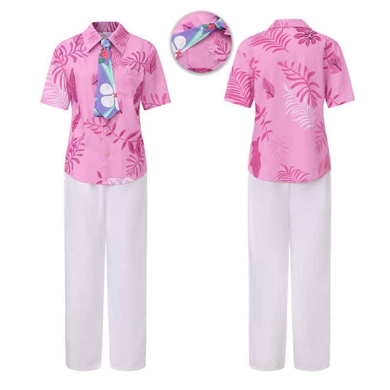 Crazy Animal Nick 2 Pink Fox Crianças Adulto Camisa de Manga Curta COSPLAY Nick Fox Dress Up Costume