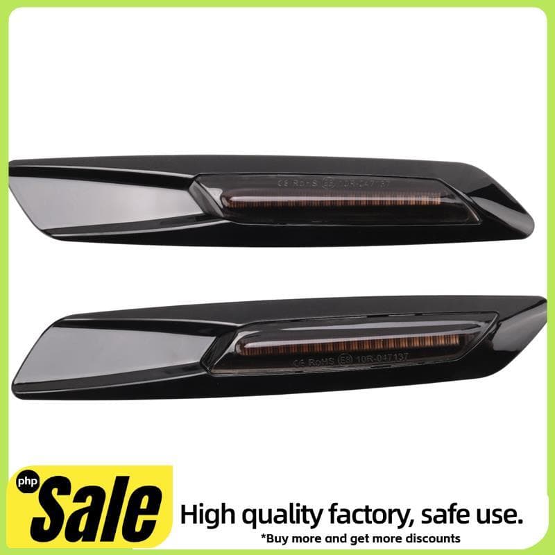 2 Pçs Gato Turn Signal Light LED Carro Marcador Lateral Dinâmico Pisca Luz Lâmpada De Sinal Para E60 E61 E81 E82 E88 E90