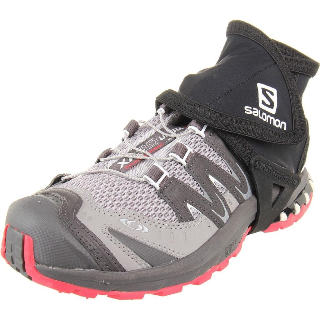 【IMPORTANTE: ENTREGA 20+ DIAS】[Salomon] Polainas Trail Low (L32916600) Pretas, Tamanho P (22,5-25,0 cm)
