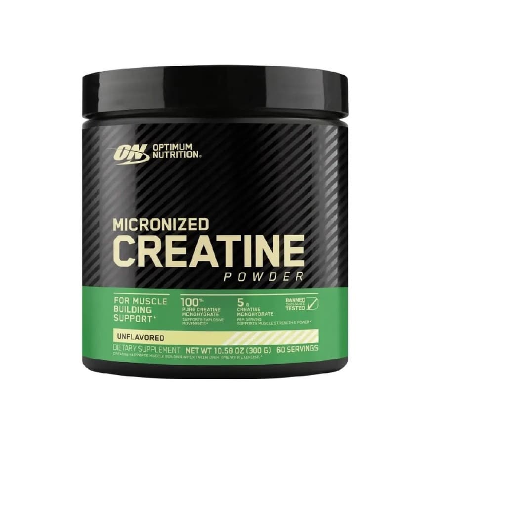 Creatina 100% Pura Em Pó Sem Sabor 300g On Optimum Nutrition