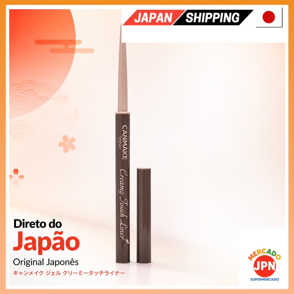 Canmake Delineador Creamy Touch Colecao de Delineador em Gel Direct from JAPAN