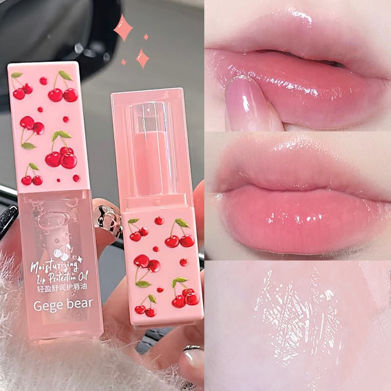 Gogo Bear Light Calmante Hidratante Tender Lip Set Water Gloss Hidratante Hidratante Toot Lip Transparent Lip Balm Maqui