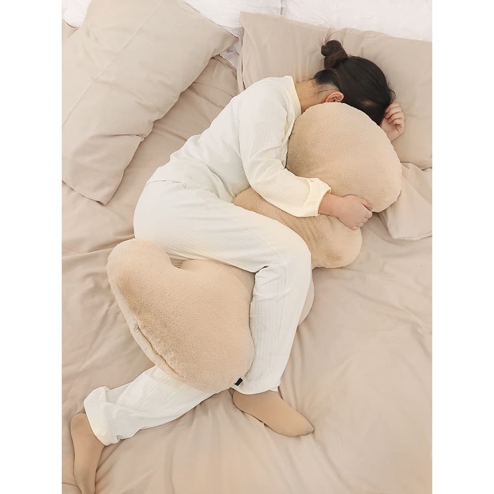 Grande onda nuvem grande travesseiro longo menina clipe perna ferramenta útil dormir dedicado travesseiro cama mulheres