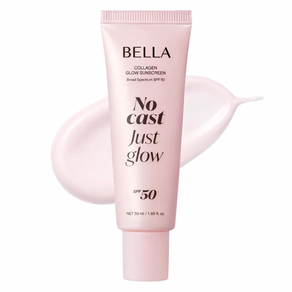 Protetor Solar Bella Collagen Radiance com proteção de amplo espectro FPS 50 |   Tecnologia Coreana |   Protetor Solar C
