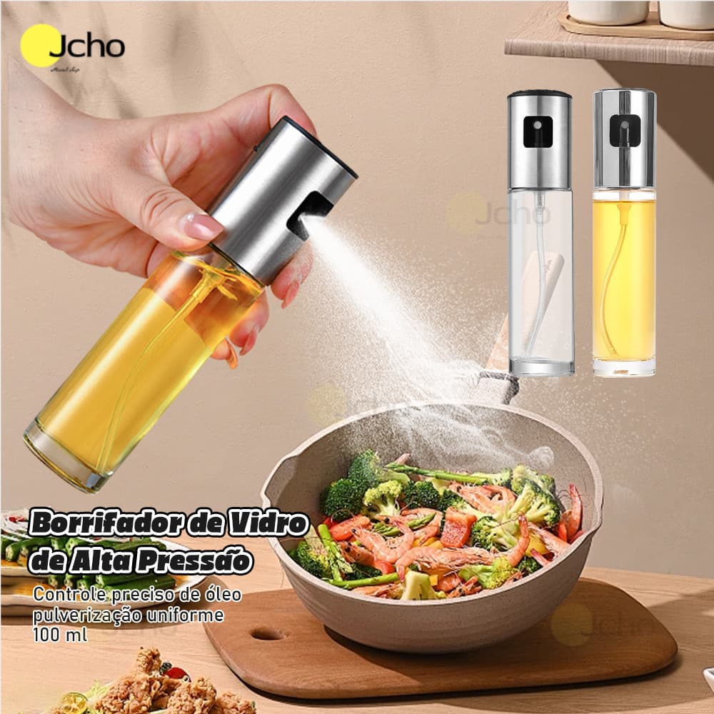 JCHO Borrifador de azeite 100ml Pulverizador de azeite Spray de azeite Adequado Para Cozinhas