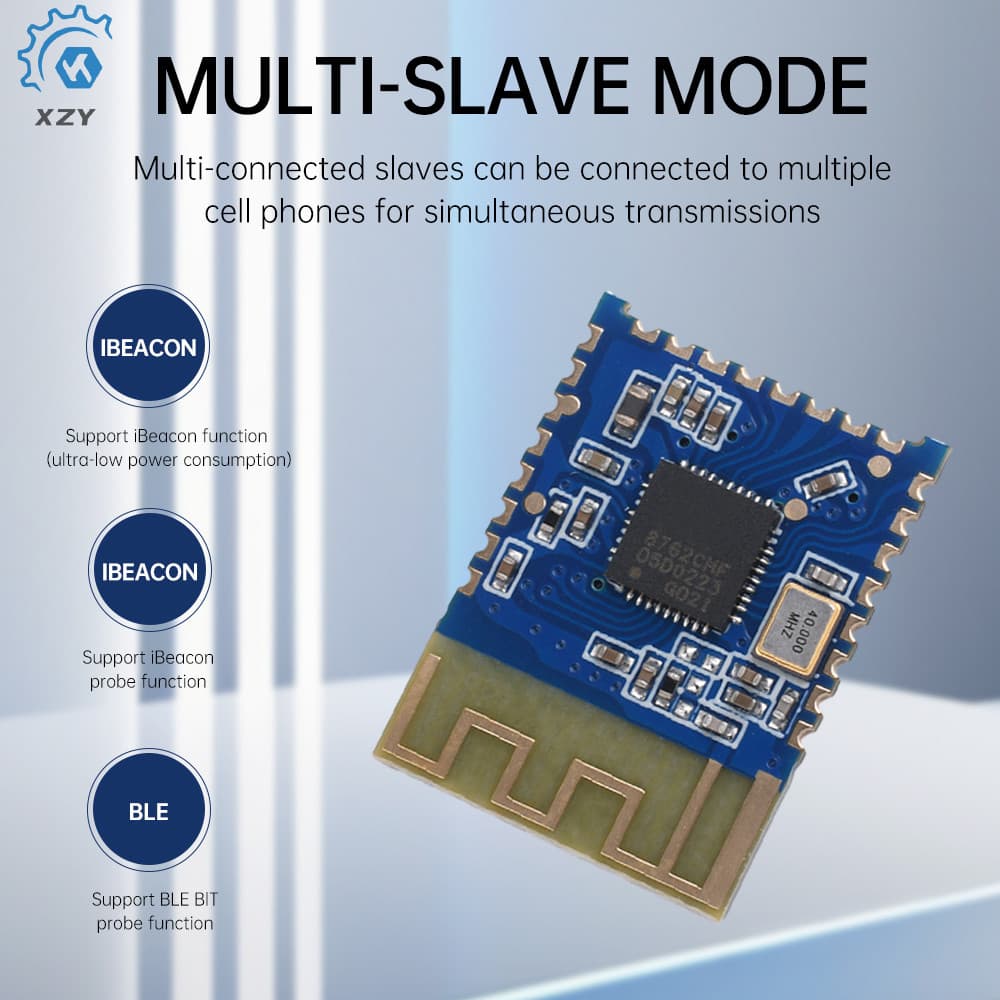 JDY-25M BT 5.0 Módulo De Comunicação Sem Fio BLE Master-Slave Transmissão Transparente MESH