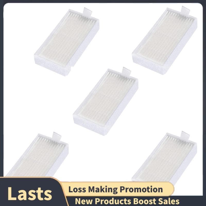 5 x Kit De Filtro HEPA Para V5S V5 X5 V3S V3S Pro V3L V5S V50 Robô Aspirador Peças