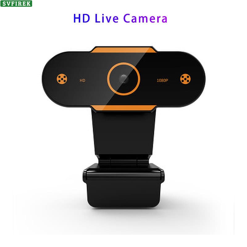 USB2.0 HD Webcam Microfone De Redução De Ruído Embutido Foco Automático Lente Grande Angular Plug and Play Suporte Ajust