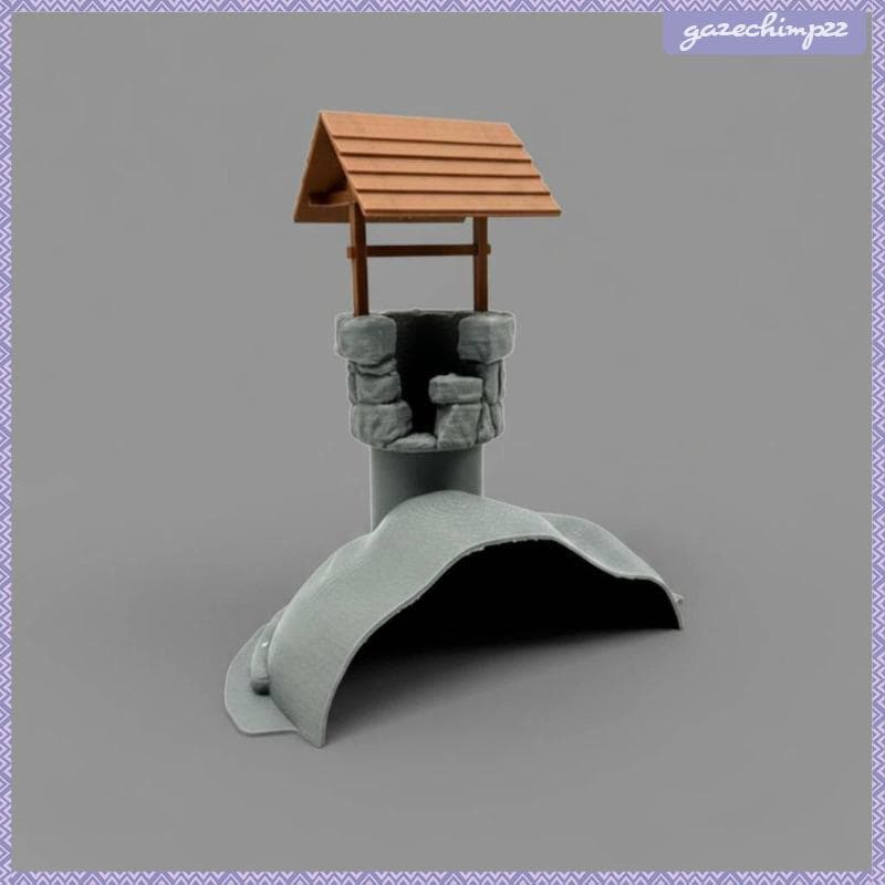 [Gazechimp] Abrigo Decorativo Para Habitat Aquático , Mini De Caverna De Aquário De Plástico Configurações E Lago Em Cub