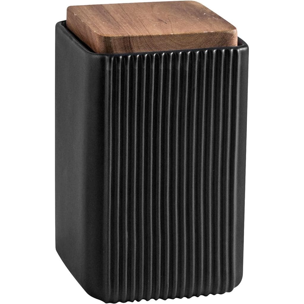 Potes de Armazenamento de Cerâmica Modernos e Elegantes, Polidos, Herméticos, Lindos Recipientes de Armazenamento com Ta