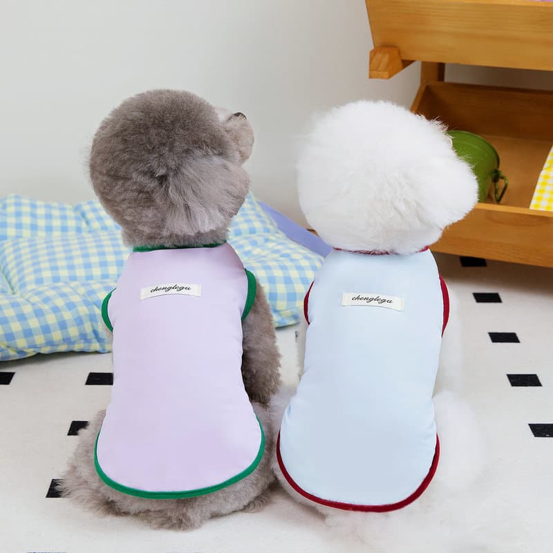 [2026 Brasil Verão Novo Estilo] Protetor Solar para Animais de Estimação Colete de Refrigeração Cães Gatos Roupas Fresca