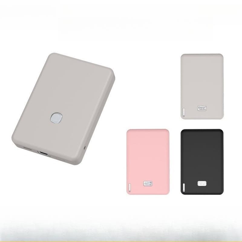 Cor Sólida Capa De Silicone Macio Escudo Para Xiaomi Ultra Fino Magnético Powerbank 10000mAh 45W WPB1025S Caso Protetor