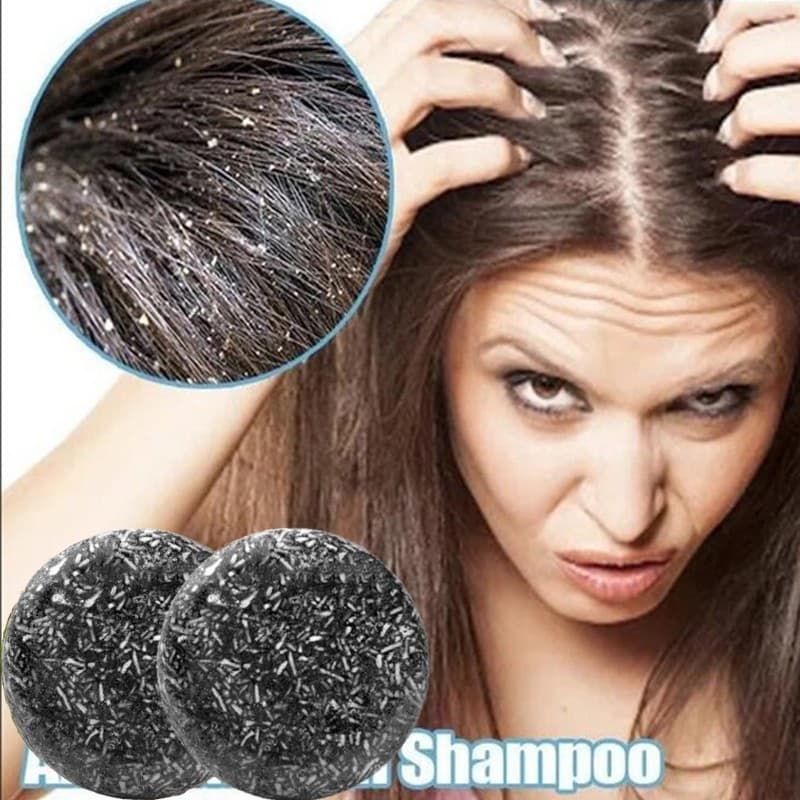 Sabonete Shampoo Escuro Para Cabelos Pretos , Barra Reparadora Branca , Condicionador Rosto Cinza E Corpo 60g Natural