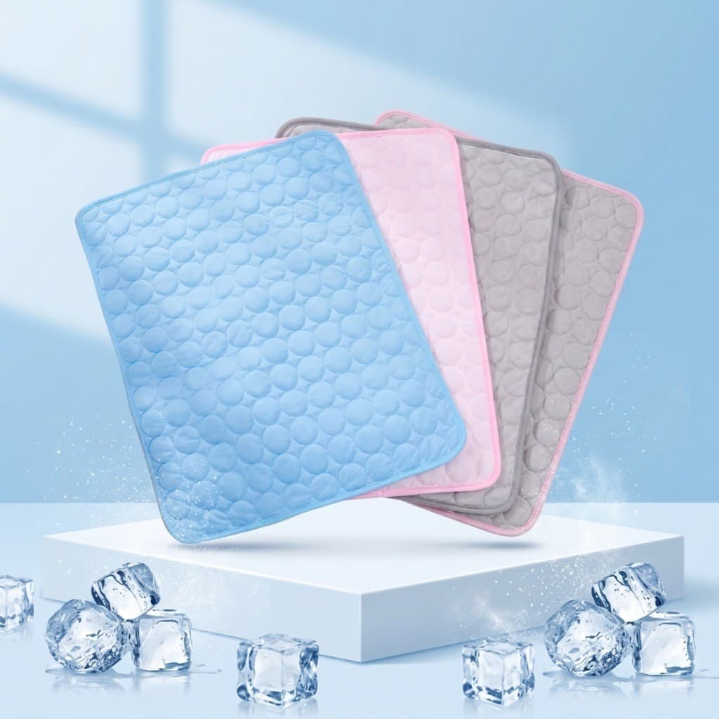 [Novo produto] verão almofada de seda gelo resfriamento almofada de dormir Pet sofá almofada de chão de gelo do