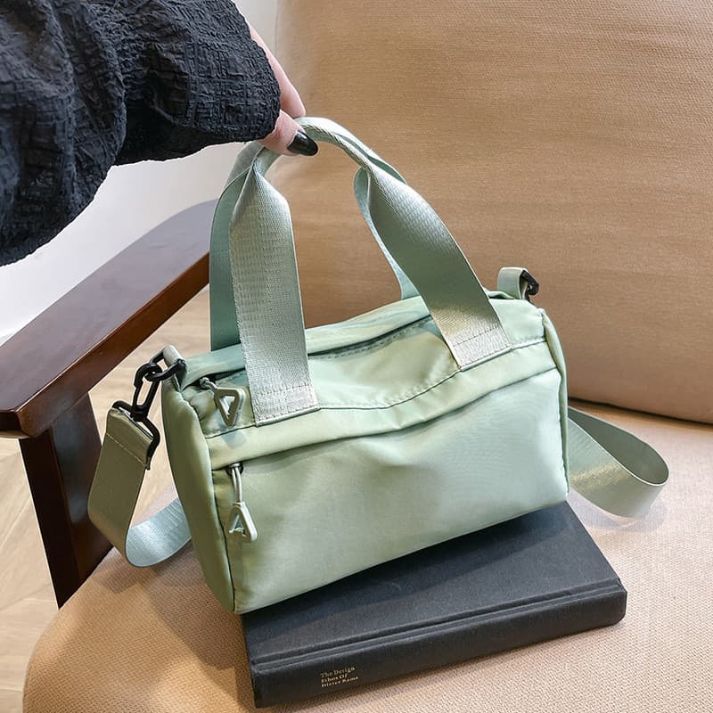 Verão novo estilo Multi-Purpose meninas pequeno saco de pano ombro mensageiro bolsa grande capacidade Casual náilon pano