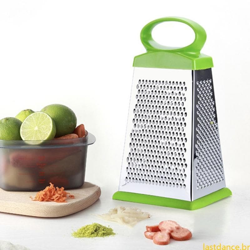 Las Kitchen Chef Ralador Profissional Raladores De Queijo De 4 Lados Material De Aço Inoxidável