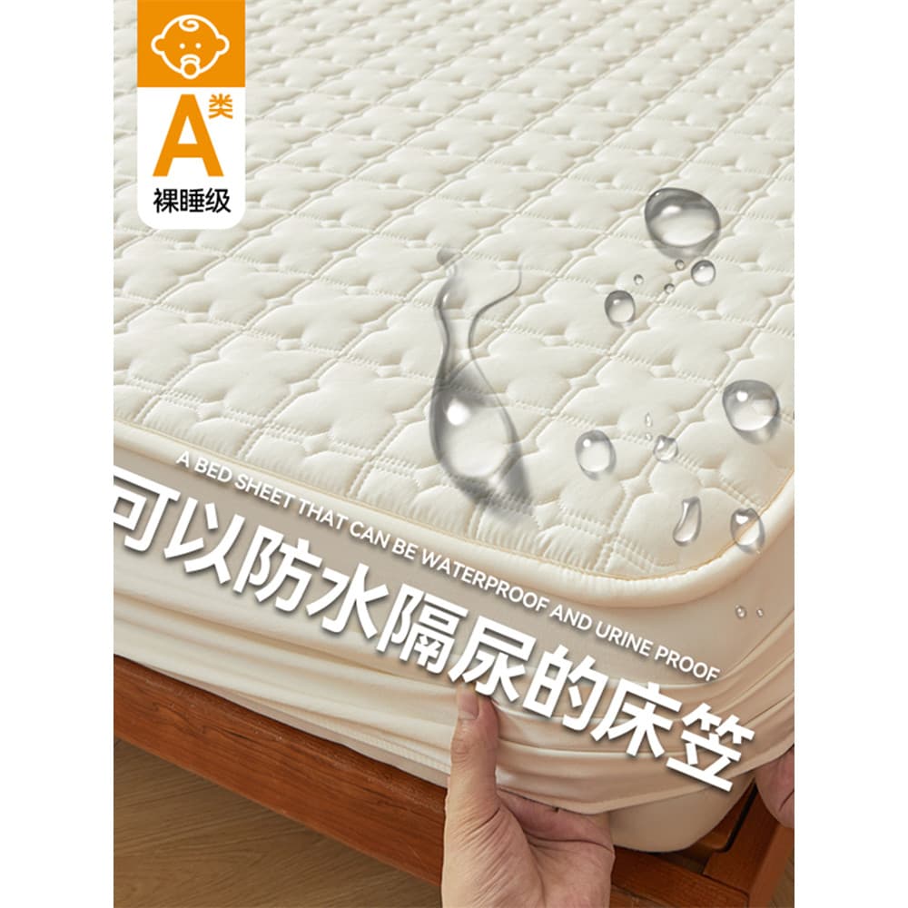 Classe A grosso acolchoado lençol colcha colcha à prova dwaterproof água mudando esteira colchão capa protetora capa de
