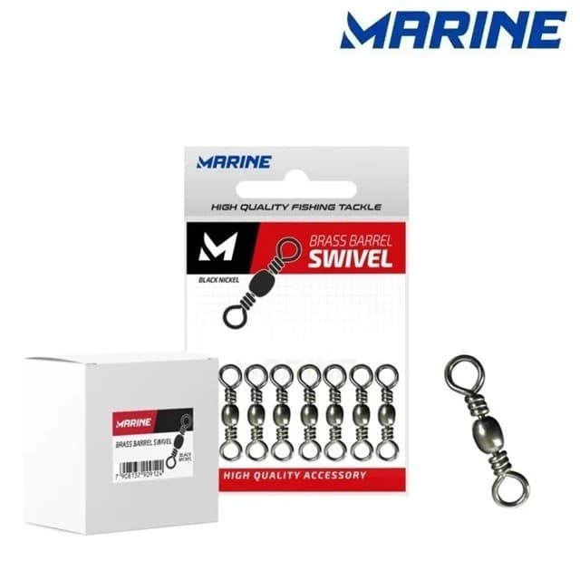 Girador Bbs para Pesca Black Nickel Marine Sports - Vários Tamanhos / Quantidades