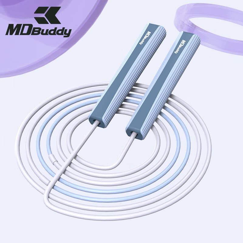 MDBuddy Corda de pular com velocidade de três segmentos para crianças iniciantes Corda de pular para estudantes do ensin
