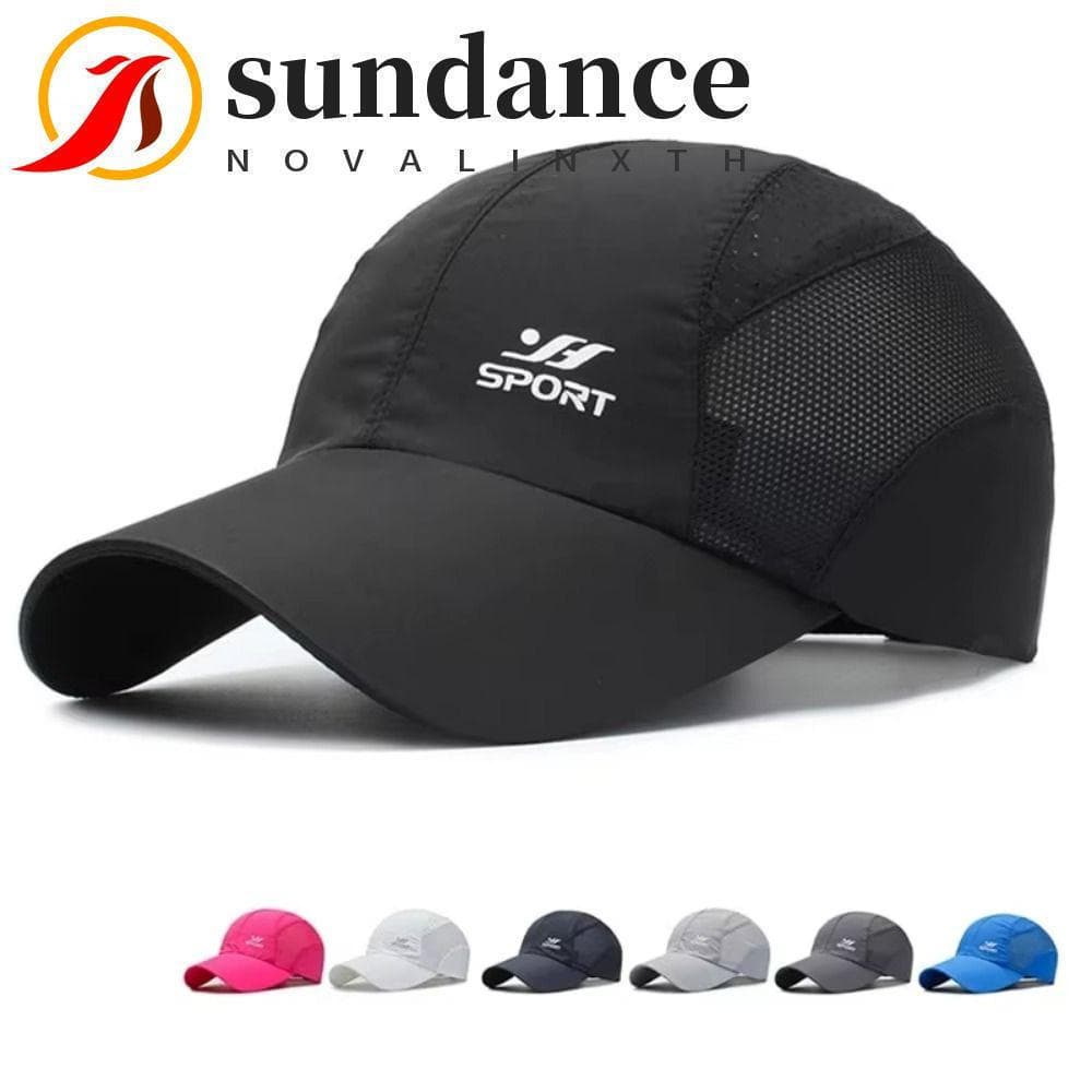 Boné esportivo SUNDANCE, boné masculino ajustável e respirável, boné casual de malha para uso diário D UWY0