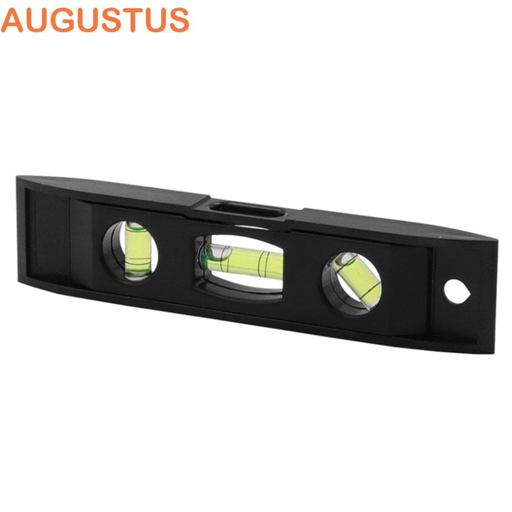 Nível De Bolha AUGUSTUS , Gradiente Vertical 3 Níveis , Régua Horizontal Flexível De 45 Graus