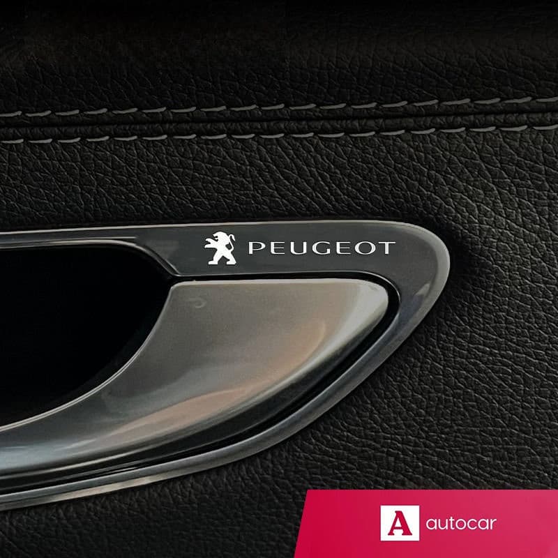 [Venda por atacado] Emblemas Decorativos Adesivos de Metal Prateado com Logotipo 3D para Peugeot 308 307 208 205 405 300