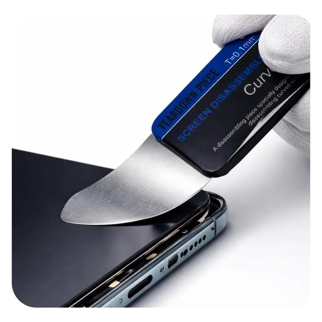Espátula Celular Flexível Ultra Fina 0.1mm Curved Manutenção