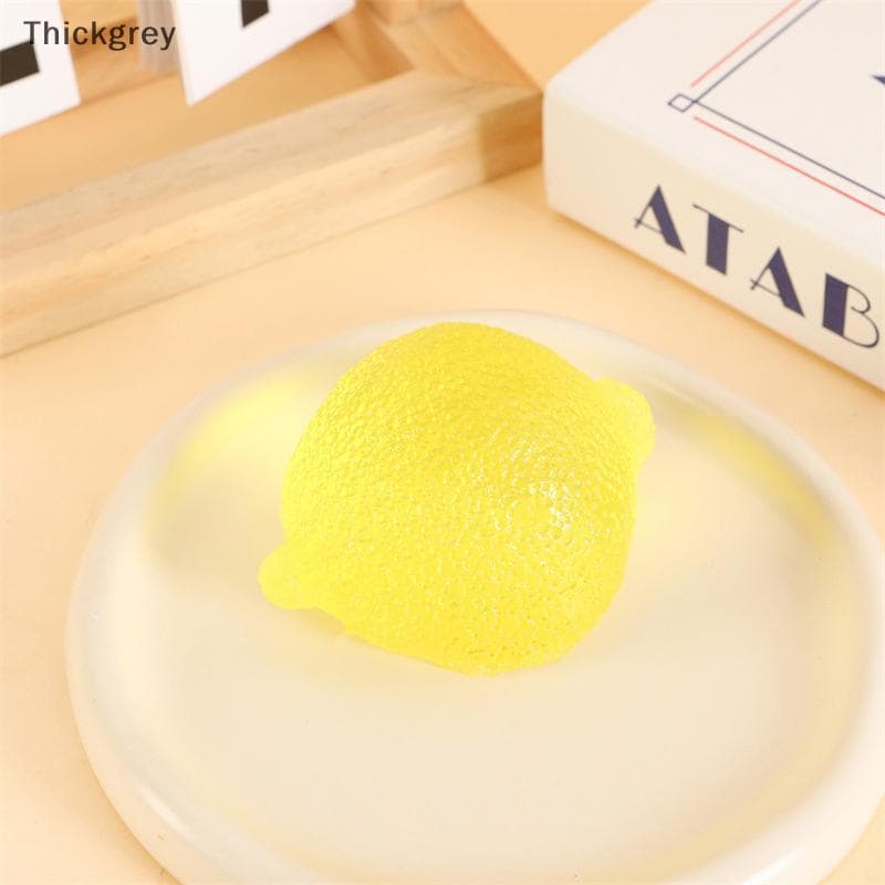thickgrey Espremível Fruta Estresse Brinquedo Macio Lento Subindo Chaveiro Portátil Alívio De Ansiedade Para Crianças Re
