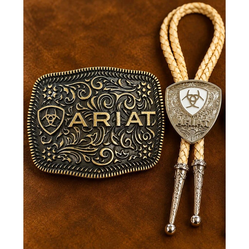 Kit Fivela Ariat + Colar Gravata Country Ariat