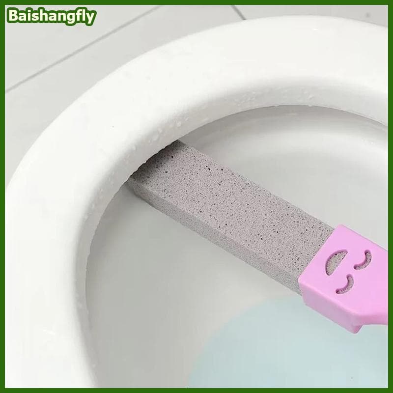 baishangfly Escova De Limpeza De Vaso Sanitário Doméstico Com Pedra-Pomes Remove Cálcio E Ferrugem Para Superfícies Cerâ