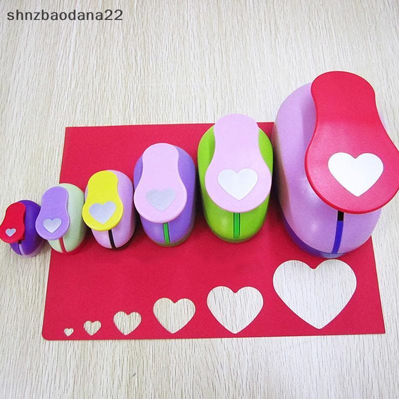 [Shnzd] Cortador Modelador De Papel Fofo , Cartões DIY , Fazendo Furador Em Forma De Coração , Presentes Convenientes Pa