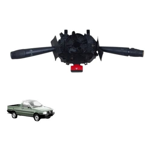 Chave Seta Limpador Botao Alerta Fiat Uno Fiorino 1997