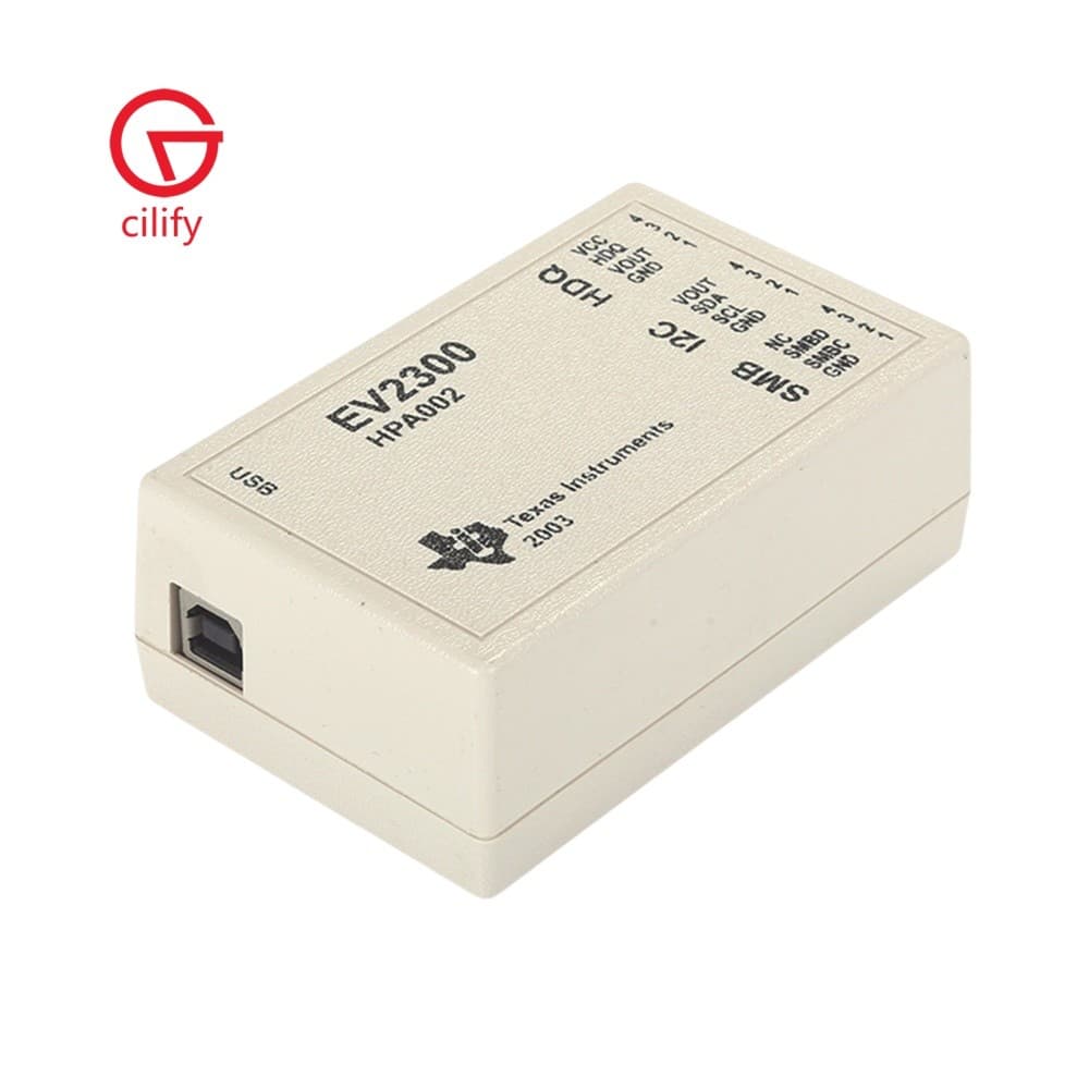 EV2300 Medidor De Bateria USB Depuração SMBus HDQ I2C Para BQ34Z100 BQ78Z100 BQ27541 Placa Programadora