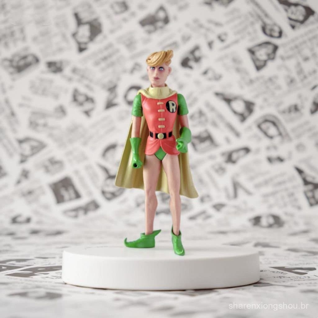 Nova figura autêntica solta da série DC, figura de ação do Batman Fearless de 4,75 polegadas, Joker 13cm HXNA