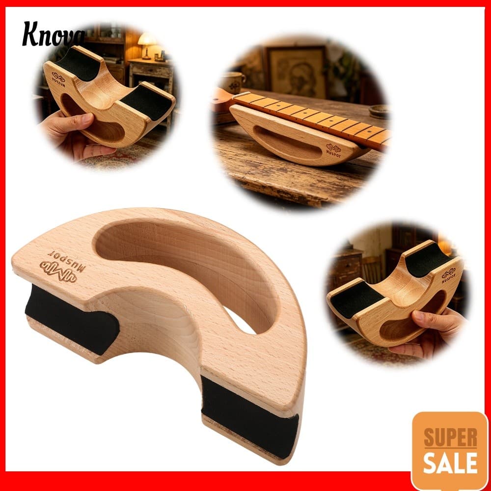 Suporte De Madeira Para Pescoço , Descanso De Guitarra , Antiderrapante , Berço Reparar Guitarras Acústicas Elétricas