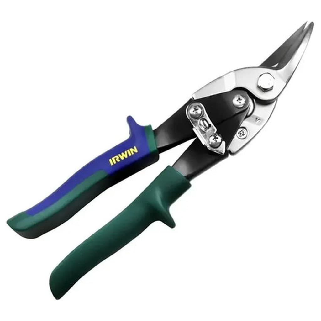 Tesoura Chapa Aviação 10 Corte Direito Reto Irwin 2073112 Aço Cromo